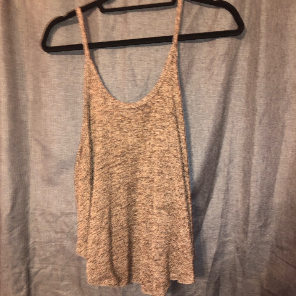 WINDSOR MARLED SWEATER FLOWY TANK